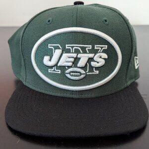 New York Jets New Era 9FIFTY Snapback Hat Oversized Logo